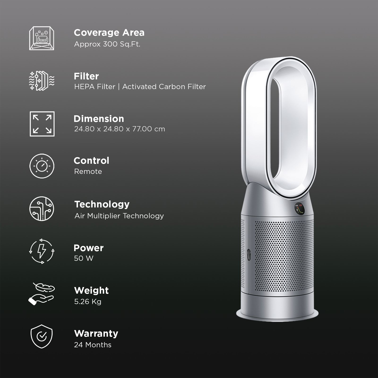 Buy dyson Hot and Cool HP11 Air Purifier with Remote Control